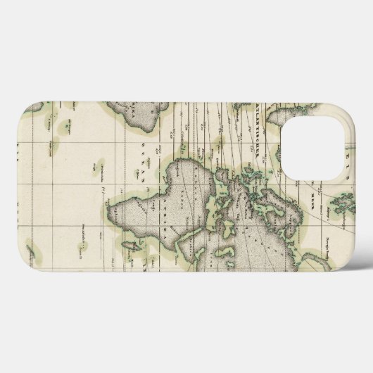 De middenbarometer Case-Mate iPhone case (Achterkant (horizontaal))