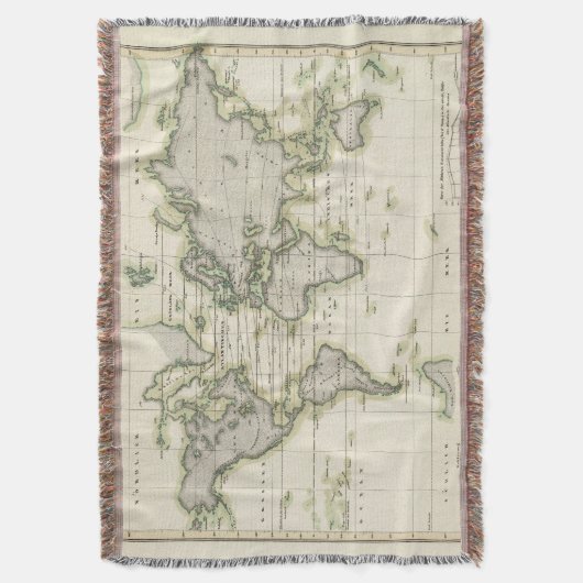 De middenbarometer deken (Voorkant Verticaal)