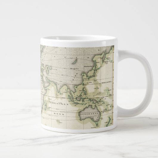 De middenbarometer grote koffiekop (Rechts)