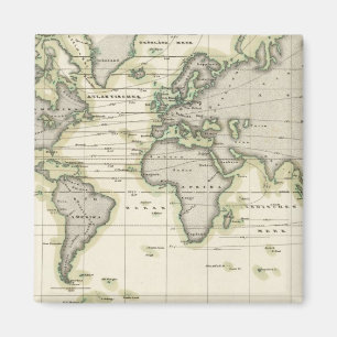 De middenbarometer magneet