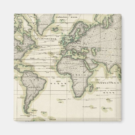 De middenbarometer magneet (Voorkant)