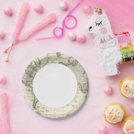 De middenbarometer papieren bordje (Feest)