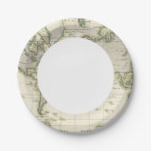 De middenbarometer papieren bordje (Voorkant)