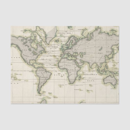 De middenbarometer tissuepapier (Voorkant)