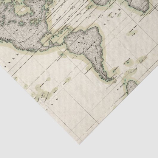 De middenbarometer tissuepapier (Detail)