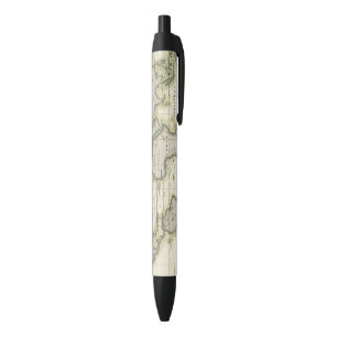 De middenbarometer zwarte inkt pen