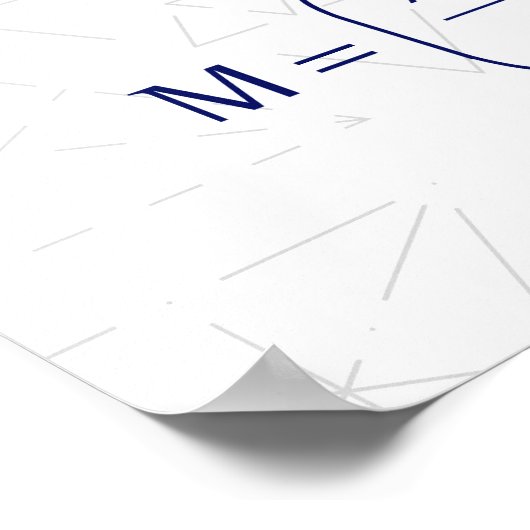 De middenpuntformule poster (Hoek)