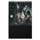 De Middernacht Tuin 2026 Heidense Kalender (Jan 2027)