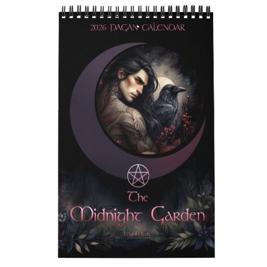 De Middernacht Tuin 2026 Heidense Kalender (Hoes)