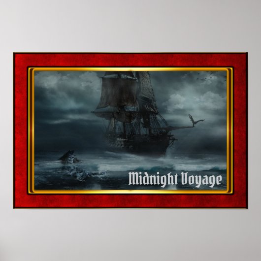 De Middernachtelijke Reis Poster (Voorkant)