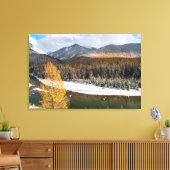De Middle Fork van de Flathead River Canvas Afdruk (Insitu (Woonkamer))