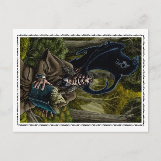 De Middoth van Tractate Briefkaart (Voorkant)