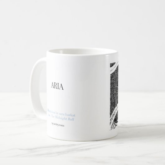 De Midnight Ball Softheared Spider Mok (Voorkant links)