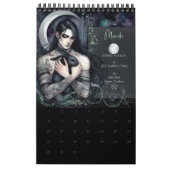 De Midnight Garden 2025 heidense kalender (Mar 2027)