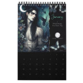 De Midnight Garden 2025 heidense kalender (Jan 2027)