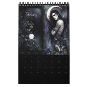 De Midnight Garden 2025 heidense kalender (Feb 2027)
