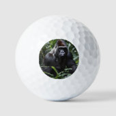 De Midnight Gorilla King: Monarch van het bos Golfballen (Voorkant)