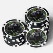 De Midnight Gorilla King: Monarch van het bos Poker Chips (Opstapeling)