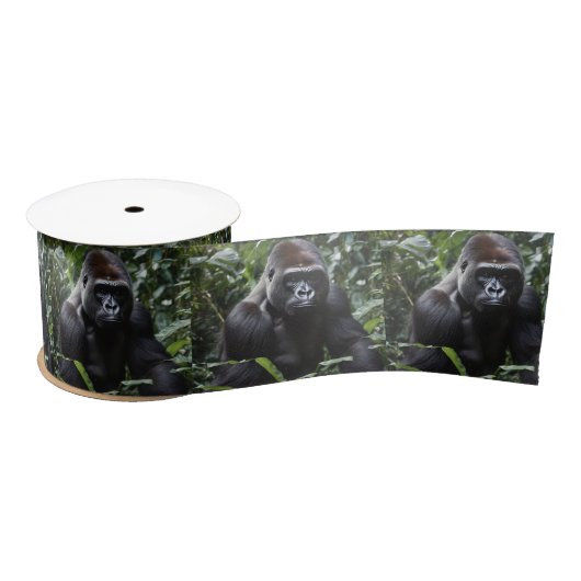 De Midnight Gorilla King: Monarch van het bos Satijnen Lint (Spoel)