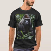 De Midnight Gorilla King: Monarch van het bos T-shirt (Voorkant)