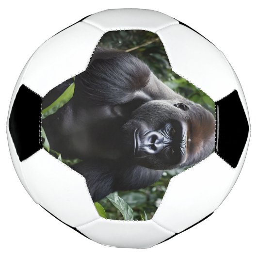De Midnight Gorilla King: Monarch van het bos Voetbal (Gedraaid)