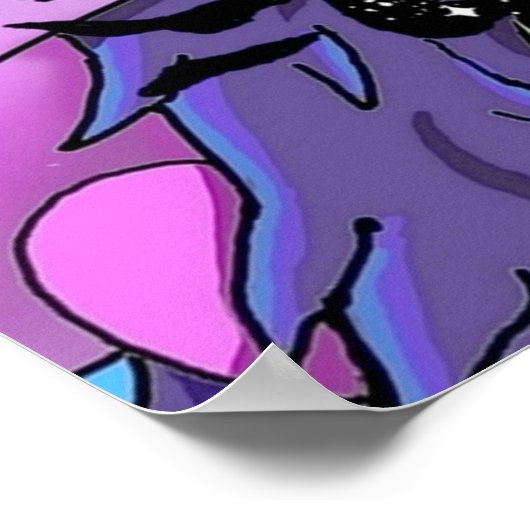 De midnight Gospel Tribute Poster (Hoek)