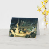 De Midnight Ride van Paul Revere Kaart (Gele Bloem)