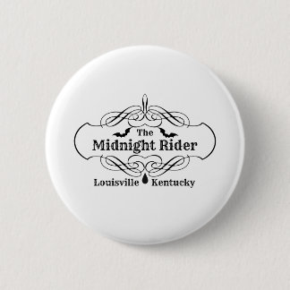 De Midnight Rider Logo Ronde Button 5,7 Cm