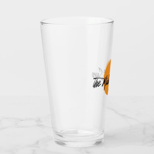 De Midnight Sun Logo Beverage Glass Glas (Rechts)