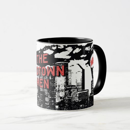 DE MIDTOWN-MANNEN - KOFFIE-MOK MOK (Voorkant rechts)