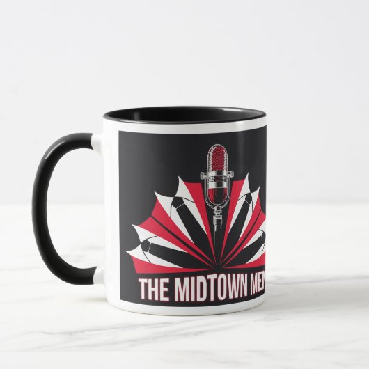 De Midtown Mannen - Nieuwe Logo - Koffie Mok (Links)