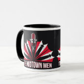 De Midtown Mannen - Nieuwe Logo - Koffie Mok (Voorkant links)