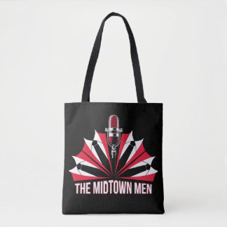 De Midtown Mannen - Nieuwe Logo - Zwarte Canvas ta Tote Bag
