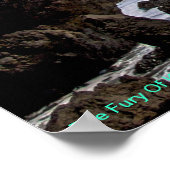 De mier van Kanaloa ~ Hawaiian God van de oceaan Poster (Hoek)