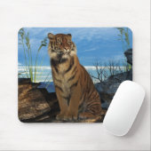 De Mighty Bengal Tiger Muismat (Met muis)