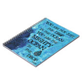 De Mighty Celtic Ocean Notitieboek (Linkerzijde)