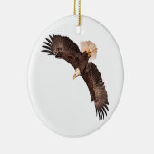De Mighty Eagle Keramisch Ornament (Rechts)