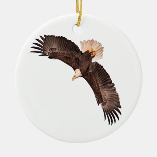 De Mighty Eagle Keramisch Ornament (Voorkant)