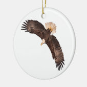 De Mighty Eagle Keramisch Ornament (Links)