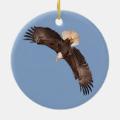 De Mighty Eagle Keramisch Ornament (Achterkant)