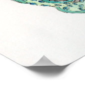 De Mighty Green Kraken Poster (Hoek)