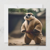 De Mighty Meerkat: Sumo Showdown, Save The Date (Voorkant)