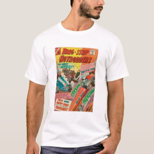 De Mighty Mites - de Hotrodders van de Strip van d T-shirt