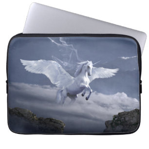 De Mighty Pegacorn (pegasus unicorn) Laptop Sleeve