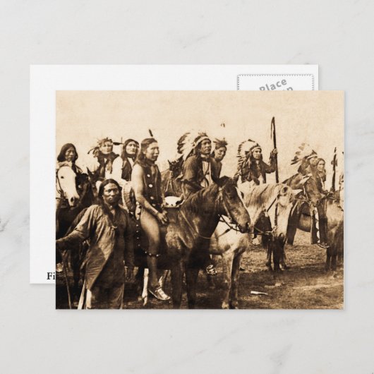 De Mighty Sioux Briefkaart (Voorkant / Achterkant)