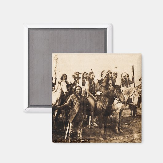 De Mighty Sioux Magneet (Voorkant / Achterkant)