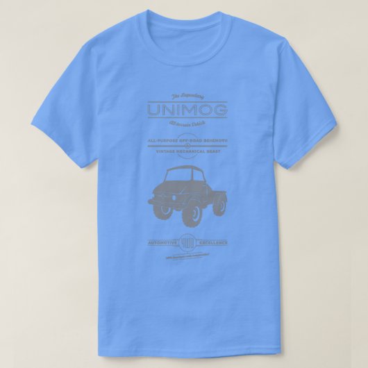 De Mighty Unimog T-shirt (Design voorkant)