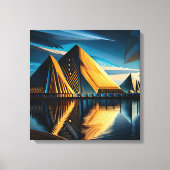 De mijlpaal van Atlantis Canvas Afdruk (Voorkant)