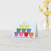 De Mijlpaal van de Lijst van de emmer Kaart (Gele Bloem)