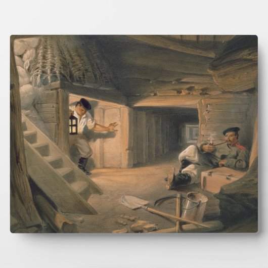 De mijn van de Mat, bord uit 'The Seat'. Fotoplaat (Voorkant)